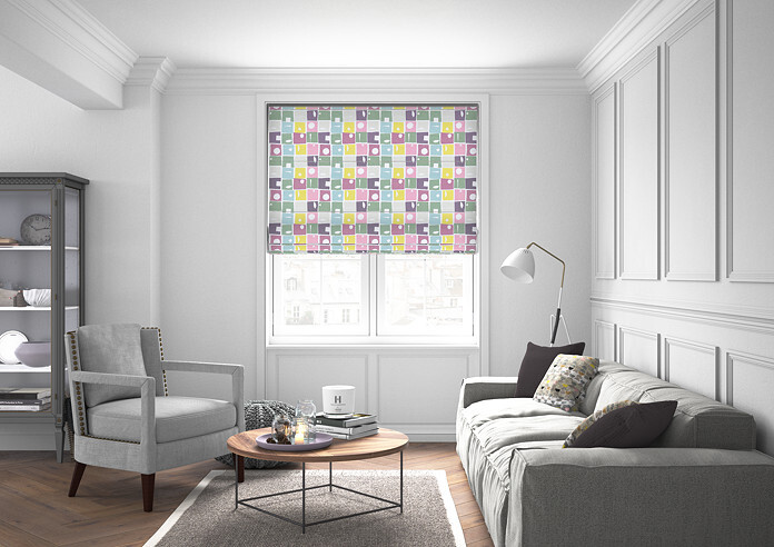 Bonnie, Violet - Roman Blind - Image 5